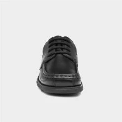 Kickers Fragma Sr Boys Lace Up Leather Shoe