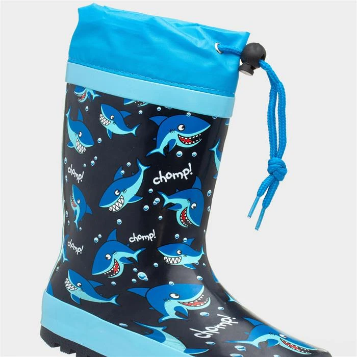 Zone Kids Shark Print Welly 6 Zone Kids Shark Print Welly - Image 4