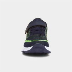 XL Exe Kids Lime Easy Fasten Knitted Trainer