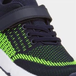 XL Exe Kids Lime Easy Fasten Knitted Trainer -Children's Shoe Store 807045 2 L05.20230127000154