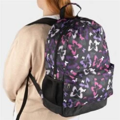 Lilley Morley Black Butterfly Print Backpack -Children's Shoe Store 904025 2 L06.20230707000218