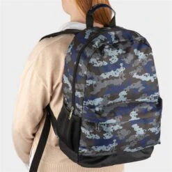 XL Morley Blue Grey And Black Camo Backpack 11 XL Morley Blue Grey And Black Camo Backpack -Children's Shoe Store 904026 2 L06.20230707000219